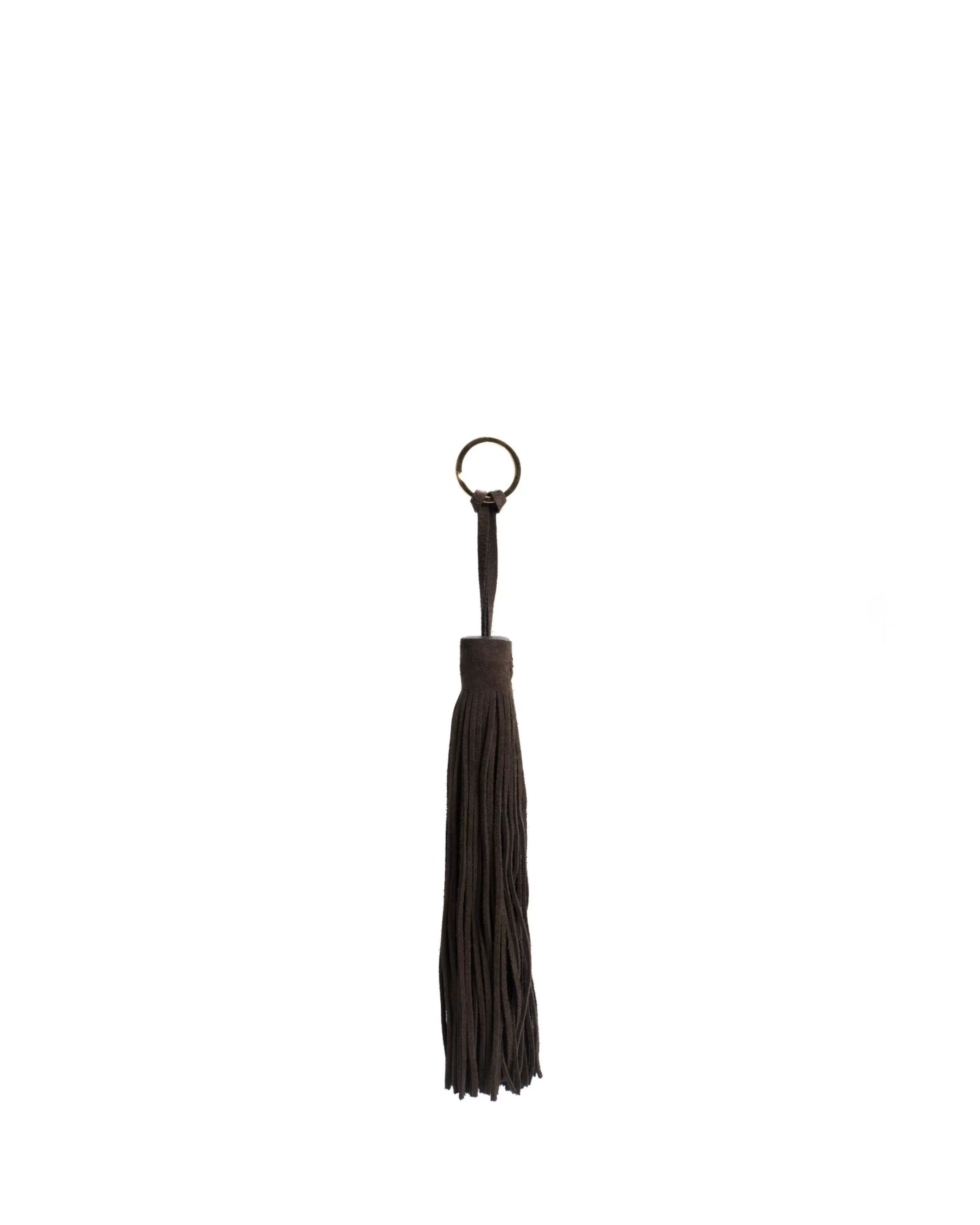 Anonymous Copenhagen Langley fringe keyring< Small Leather Goods | Small Leather Goods