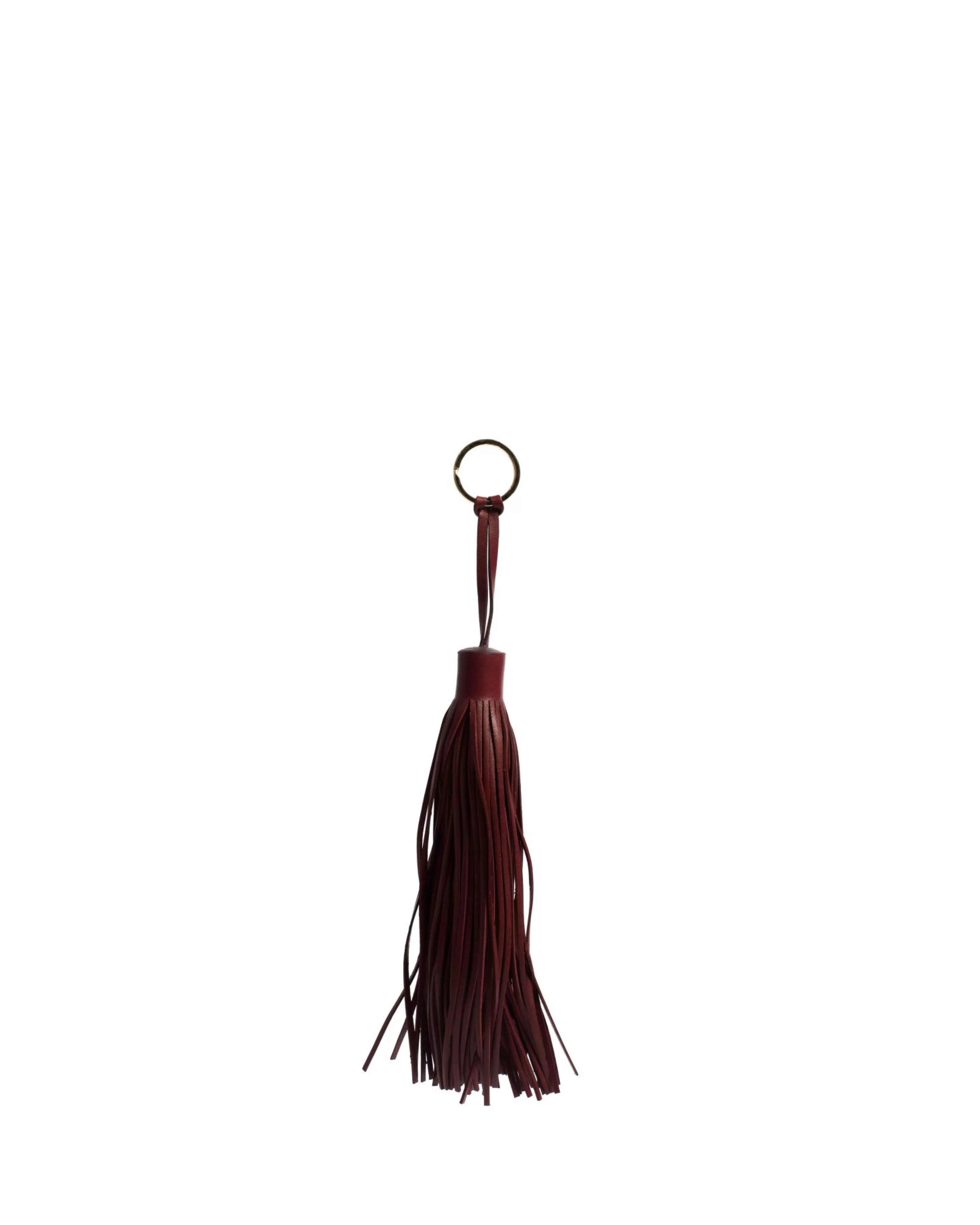 Anonymous Copenhagen Langley fringe keyring< Small Leather Goods | Small Leather Goods