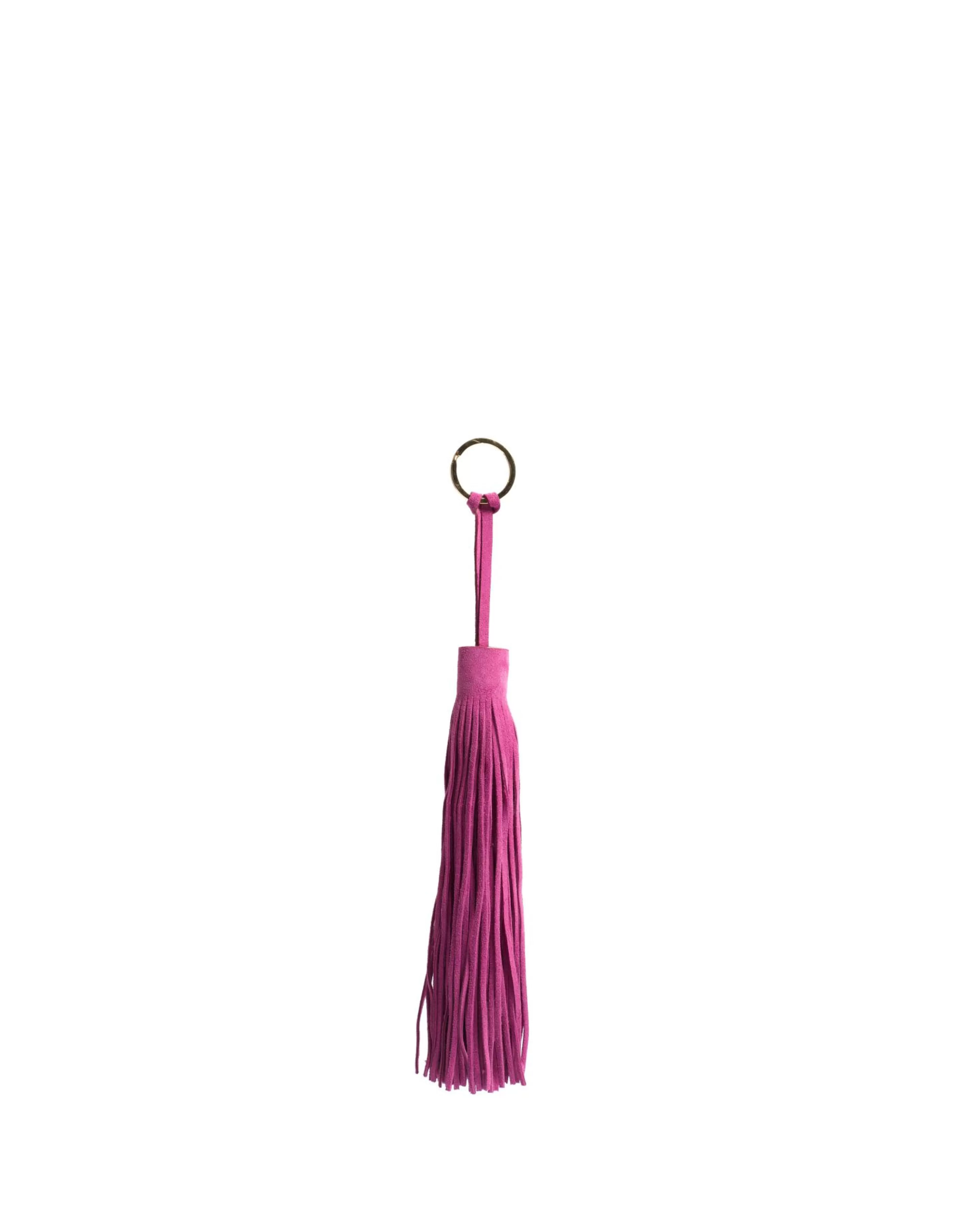 Anonymous Copenhagen Langley fringe keyring< Small Leather Goods | Small Leather Goods