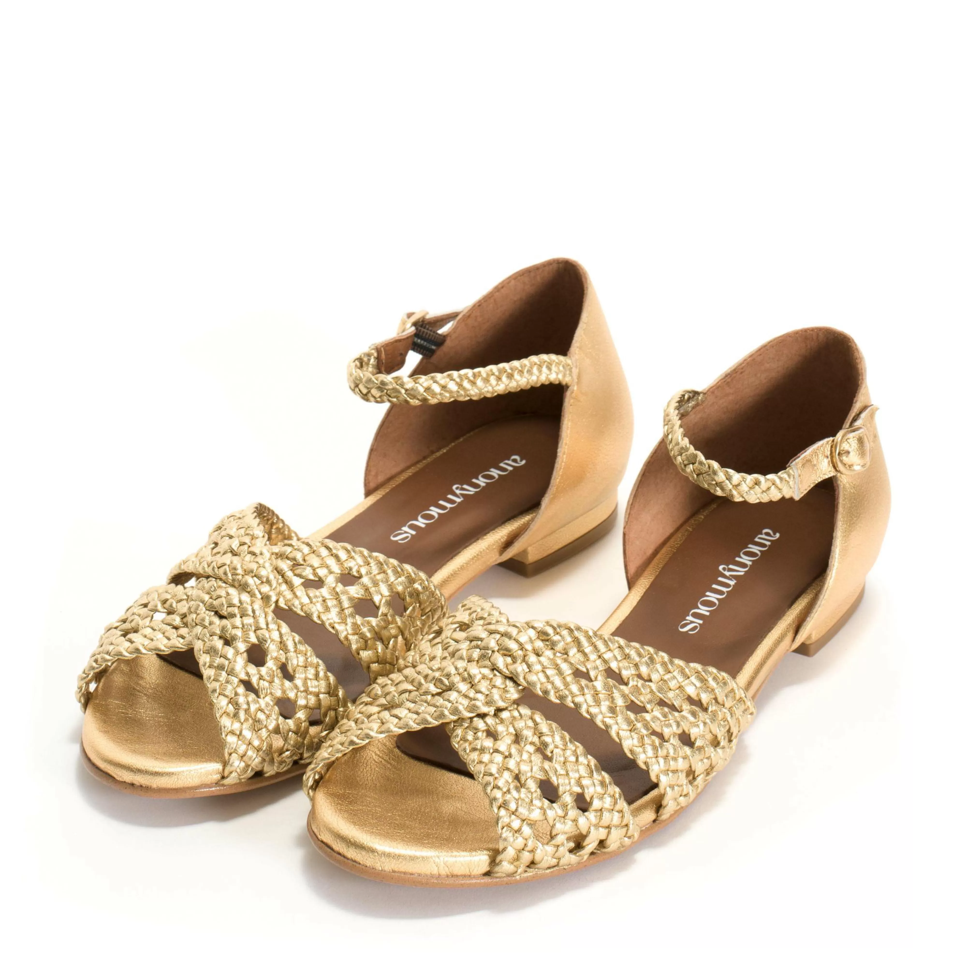 Anonymous Copenhagen Olina 20 hand-braided< Sandals