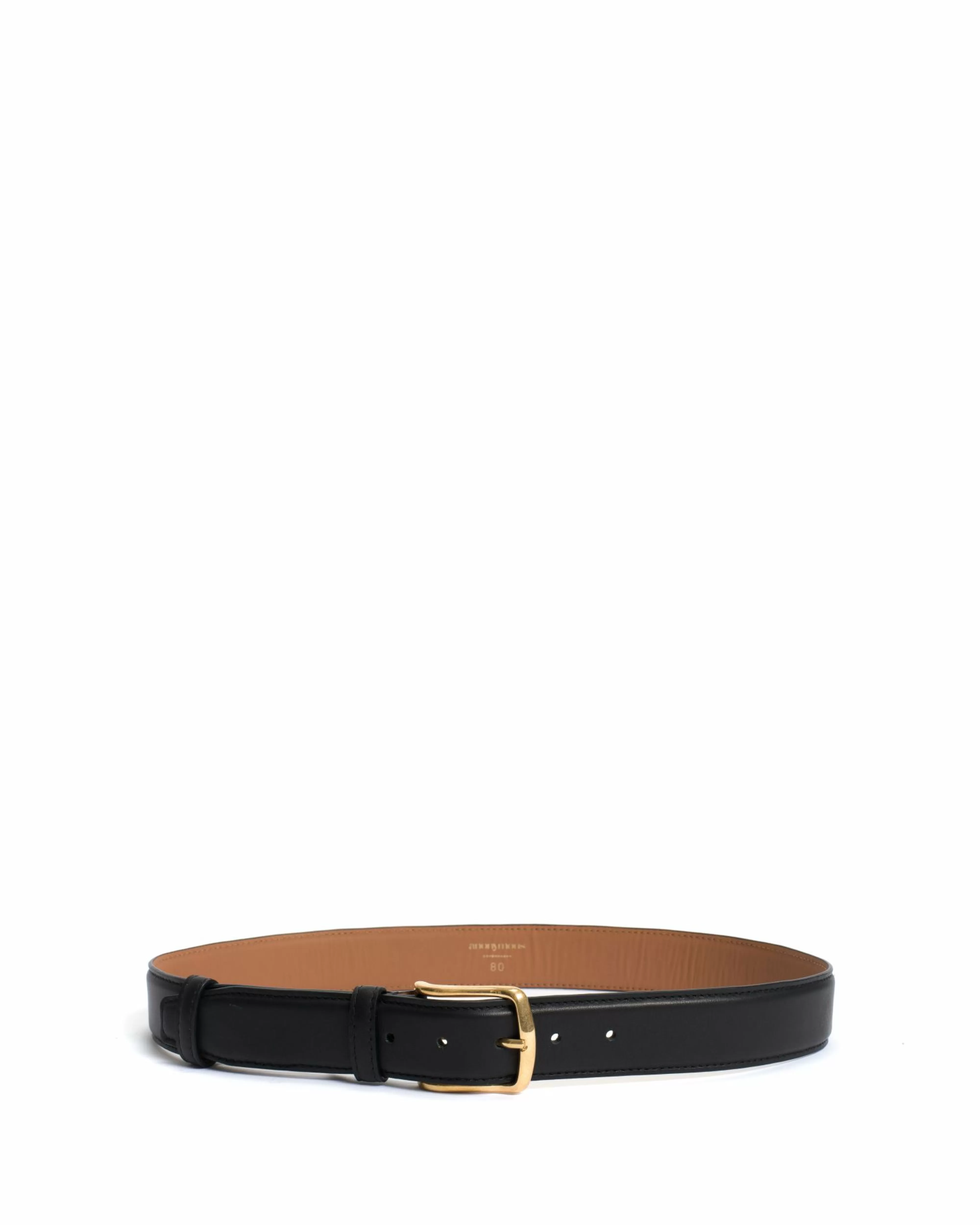 Anonymous Copenhagen Quinn classic unisex leather belt< Belts