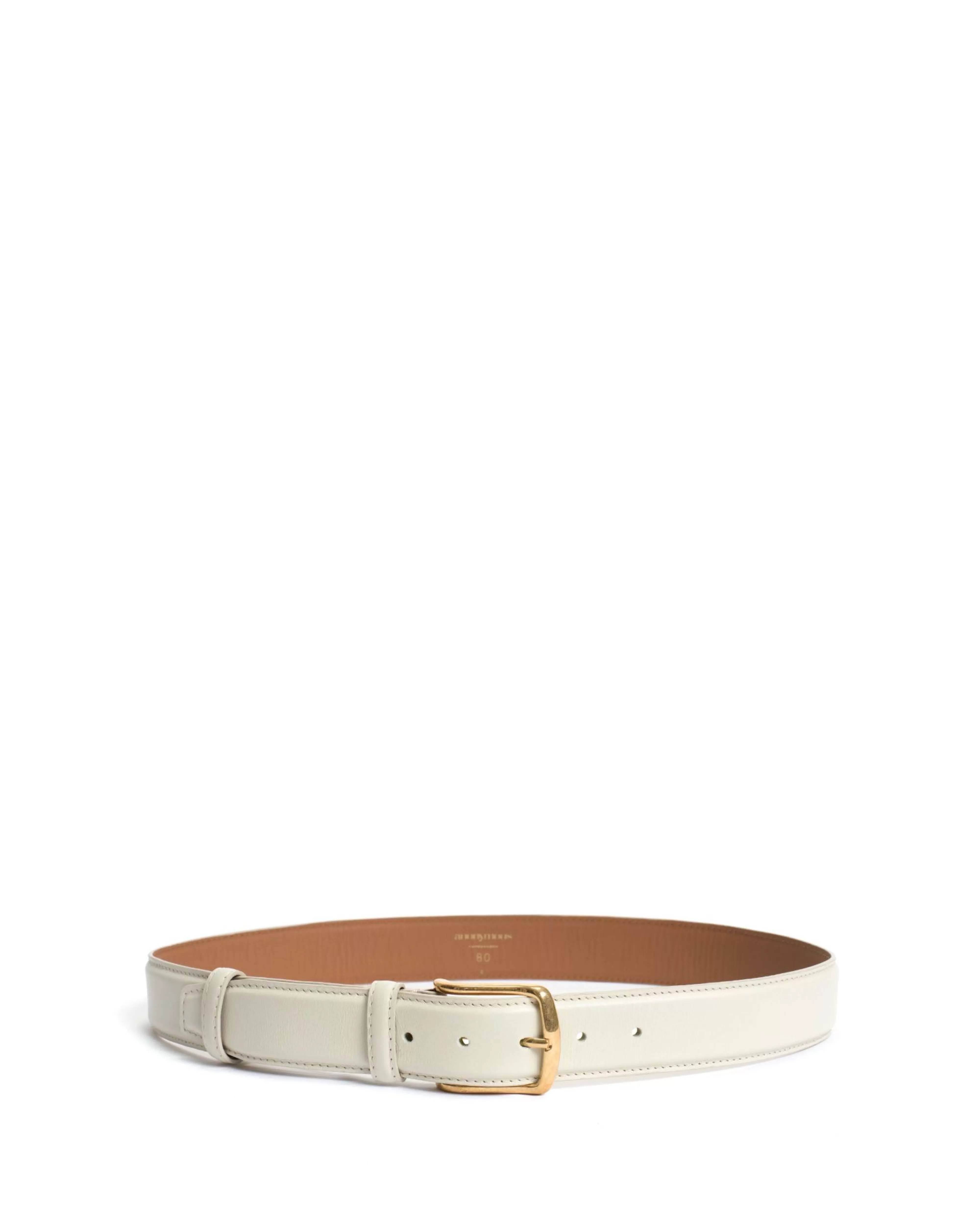 Anonymous Copenhagen Quinn classic unisex leather belt< Belts