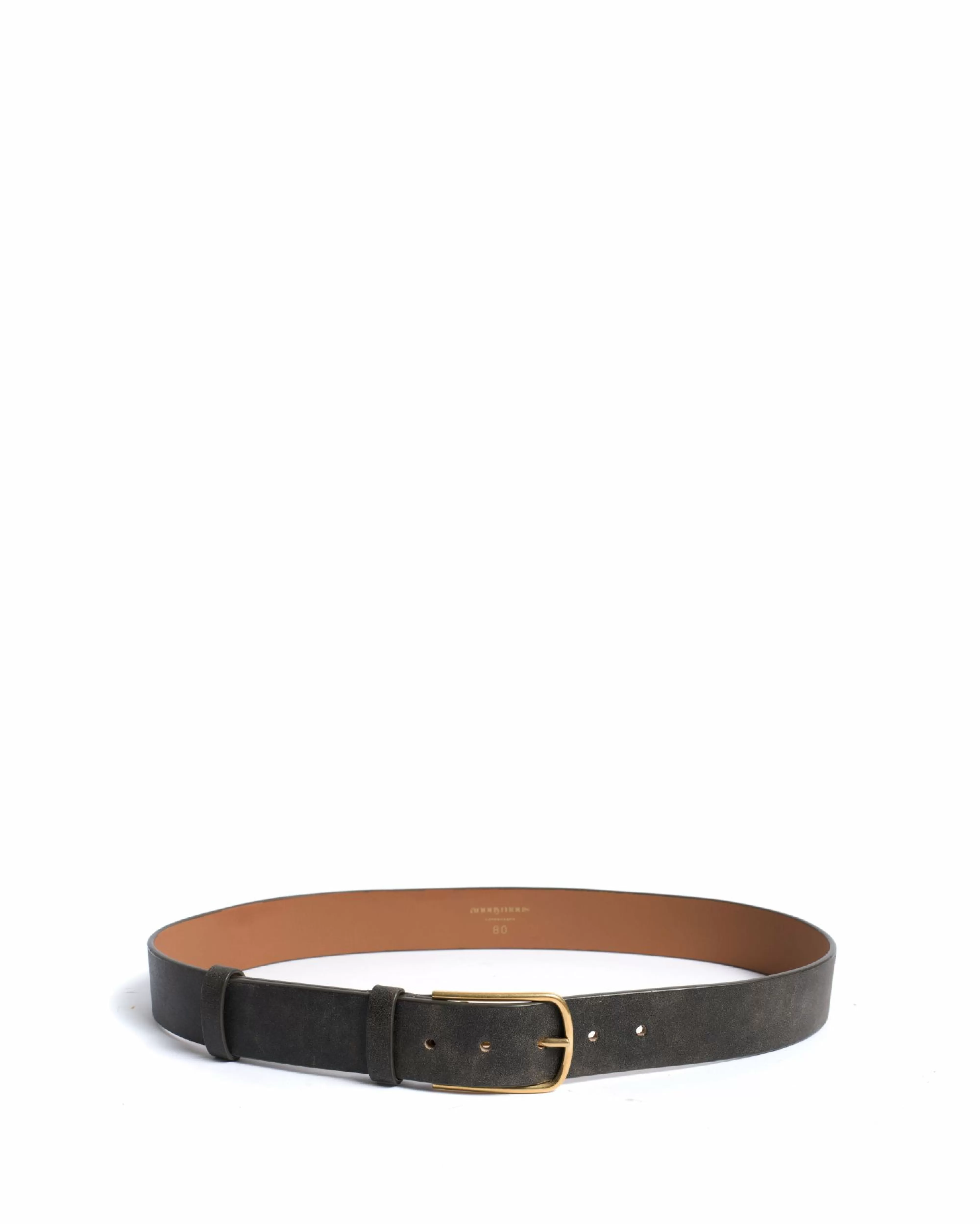 Anonymous Copenhagen Whane simple unisex leather belt< Belts