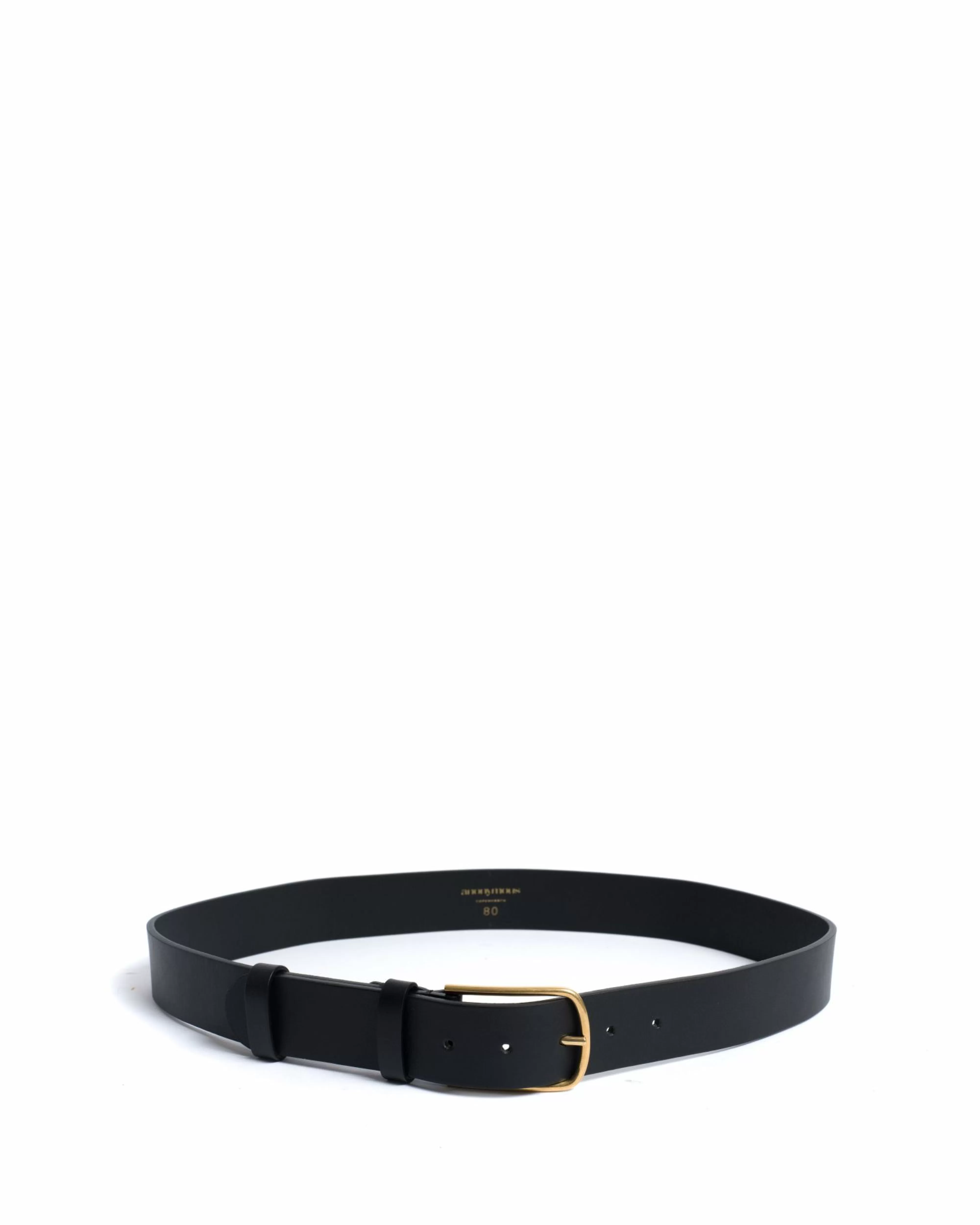 Anonymous Copenhagen Whane simple unisex leather belt< Belts